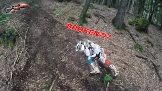 when Enduro hurts, and Ends with a broken shoulder?!? Haisl