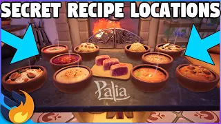 ALL SECRET COOKING RECIPES Guide - Palia Cooking 101 - Find, Bake & Make! | Open Beta