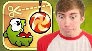 CUT THE ROPE (iPhone Gameplay Video)