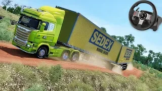 A VIAGEM MAIS PERIGOSA no BRASIL!!! - Euro Truck Simulator 2 + G27