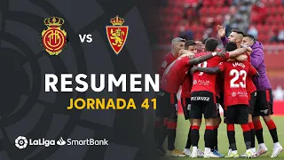 Highlights RCD Mallorca vs Real Zaragoza (2-1)