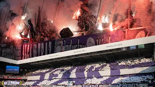 Osttribüne Support: Austria Wien - Legia Warschau