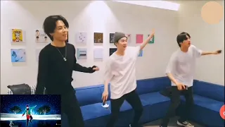 [ENG SUB] BTS JinKiMin - Just Dance "Rasputin" | Vlive 200427