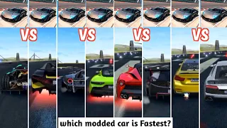 All Modded Cars Race || PART 2 || Extreme Car Driving Simulator New Update