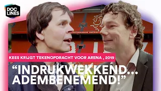 Kees bezoekt de Johan Cruijff ArenA voor de première van 'Kees vliegt uit' • Doclines