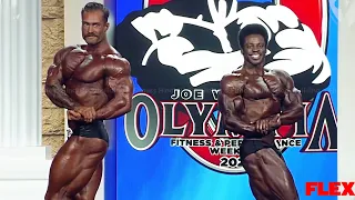 Classic Physique Top 6 Comparison Posedown At 2020 Olympia
