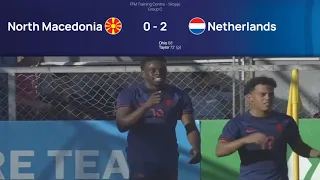 MACEDONIA U21 0-2 NETHERLANDS U21 | EURO U21 QUALIFICATION | EXTENDED HIGHLIGHTS | 12/09/2023