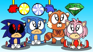 Baby SONIC is So Sad with Baby SONIC.EXE and AMY! Sonic The Hedgehog 2 ANIMATION COMPILATION