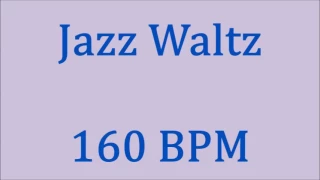 Drum Loop for Practice Jazz Waltz 160 bpm