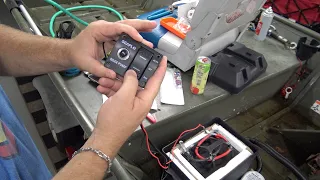 VOL 2 Installing a SEAFLO 3-Way Bilge Pump Switch Panel  & SEAFLO Automatic 750GPH pump & Battery