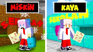 SEKOLAH MISKIN VS SEKOLAH KAYA di Minecraft ft @BANGJBLOX