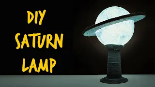 DIY Saturn Lamp | How to Make Saturn Lamp | Crafts Junction