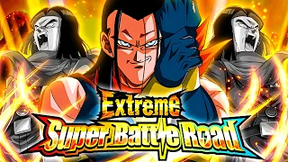 (Dokkan Battle) Rainbow Max Level Links LR Super 17 vs. Extreme Super Battle Road!