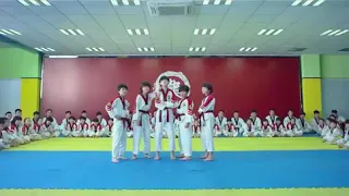 Kungfu boys fight scene