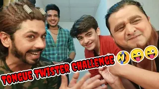 The Tongue Twister Challenge 😂🥳🥳🤣Agar hasna ho to pura dekhna ye video🙏🏻😂❤️ And Thank you 200k ❤️🙏🏻