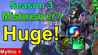 Mistweaver Buffs Look Great! Season 3 Changes!