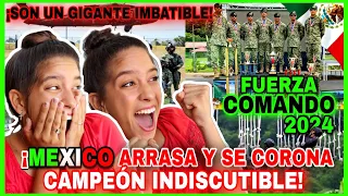 FUERZAS COMANDO 2024 reaction ¡MEXICO🇲🇽 TIENE la MEJOR🥇 FUERZA ESPECIAL del CONTINENTE🌎😱! ES CAMPEÓN