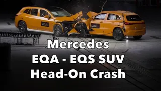 ⚡️Mercedes Crashes EQA - ⚡️EQS SUV Head-On