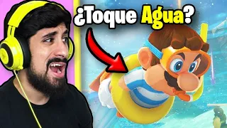 SI TOCO AGUA CAMBIO DE JUEGO 😳 | SUPER MARIO BROS