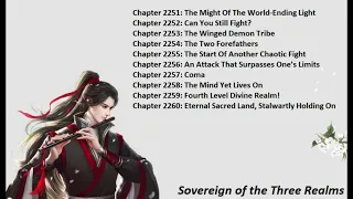 Chapters 2251-2260 Sovereign of the Three Realms Audiobook