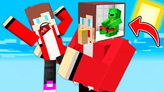 MIKEY CONTROL JJ GOLEM TO TROLL A JJ in Minecraft ! JJ VS MIKEY CONTROL MOB !