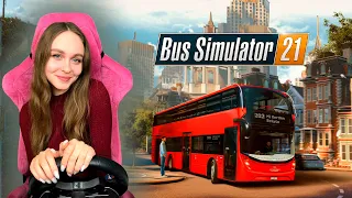 СНОВА ЗА РУЛЁМ АВТОБУСА BUS SIMULATOR 21 НА РУЛЕ СТРИМ - НАЧИНАЮ С НУЛЯ