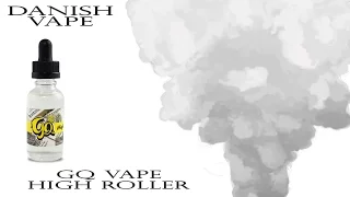 [Danish Vape] E-juice: GQ Vape - High Roller - Review