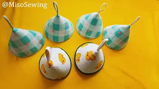 🎉🎁Sewing Tips and Tricks 앙증맞은 꼬깔냄비 손잡이~**