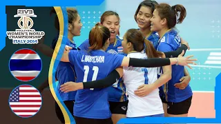 ไทย - สหรัฐอเมริกา วอลเลย์บอลหญิงชิงแชมป์โลก 2014