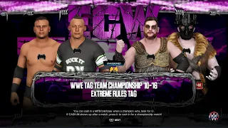 ECW My Universe - D-Generation X vs Viking Raiders - Tornado Extreme Tag Team Elimination Match