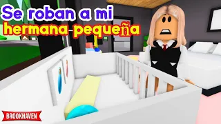 SE ROBAN A MI HERMANA PEQUEÑA | Roblox Brookhaven rp | Mini Pelicula - Historia de Roblox