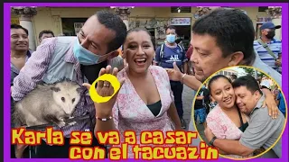 KARLA LE ROMPE EL CORAZON 💔 A JOSELITO AL DARLE LA NOTICIA QUE SE CASARÁ CON EL TACUAZIN