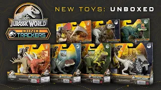 UNBOXING Jurassic World Dino Trackers: Wave 2 Mattel Toys Review in 4K HD/ collectjurassic.com