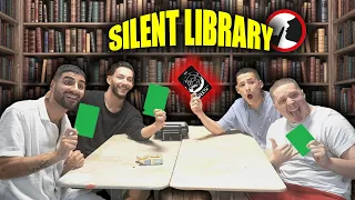 SILENT LIBRARY KOMPLETTE ZERSTÖRUNG mit CEM TV & CENGIZ / Jordan & Semih