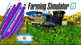 Como SEMBRAR y COSECHAR UVA en Farming Simulator 23. TODO SOBRE LAS VIÑAS.  MOBILE GAMES.