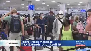 TSA Extends Travel Mask Mandate Until April 18