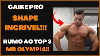 CAIKE PRO ESTÁ INSANO!! - FIBRA PRA TODO LADO!!-  RUMO AO TOP 3 MR OLYMPIA!! 💪🏽🇧🇷