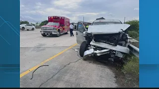 Multi-vehicle crash on I-95 N