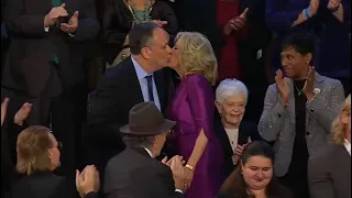 Internet goes wild over Jill Biden and Doug Emhoff's kiss