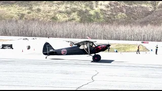 Keith Lange of Lone Wolf STOL at Valdez STOL Competition 2023 in Valdez Alaska #stol #pipercub