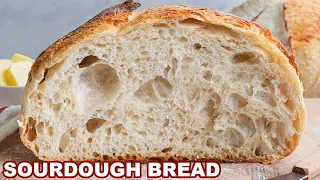 Sourdough Bread Recipe (Super Simple)