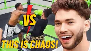 Deshae Frost Vs King Cid l Adin Ross Boxing Event Is Chaos! 🤯