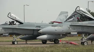 🇨🇦 CF-18 Start Up And Departure