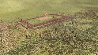 1000 ROMANS vs 10000 BARBARIANS - ROME: Total War (4K Gameplay)