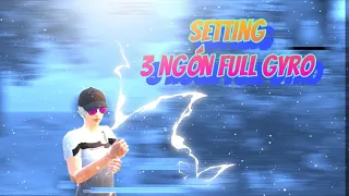 PUBG MOBILE - Share Setting 3 Ngón +  Độ Nhạy Full Gyro Chuẩn Cho Player 3 Ngón