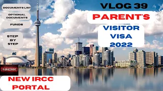 How to apply for Canada visitor visa for parents in 2022 | Visitor visa canada| #visitorvisa #canada