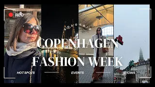 CPHFW | Solo Trip to Copenhagen | FOLLOW ME AROUND VLOG