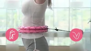 Infinity Auto-Spinning Hoop，Slim waist artifact, help you lose weight