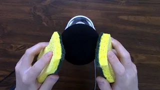 ASMR Sponge Mic Scratching Tingle Sounds! Enjoy This Tingly and Calming Sponge Duo For Instant Sleep