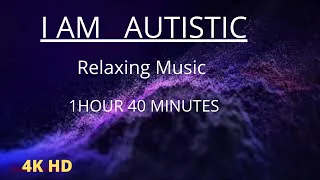Autism, ADHD, SPD, & Aspergers Calming Sensory Relaxing Music: (Meltdown) 1 Hour 40 Min Purple Sand